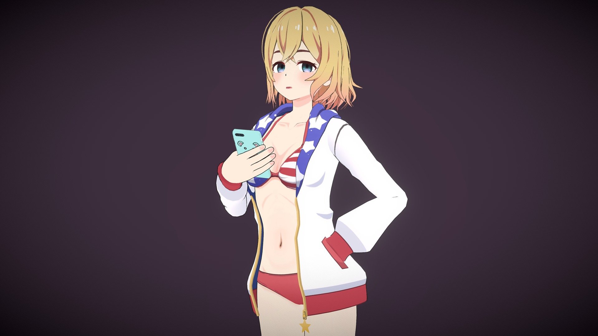 Mami Nanami (Rent-A-Girlfriend) 3d model