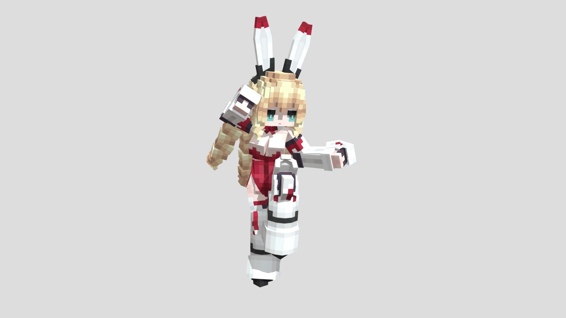 机娘兔女郎 3d model