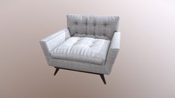 White Armchair