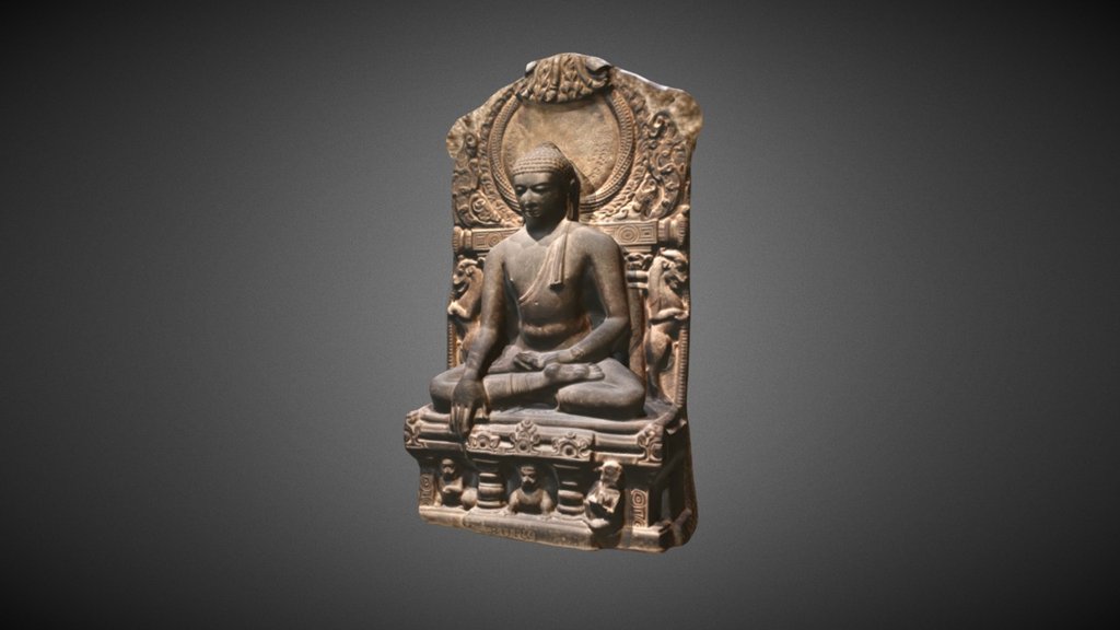 Bhudda Low Poly 3d model