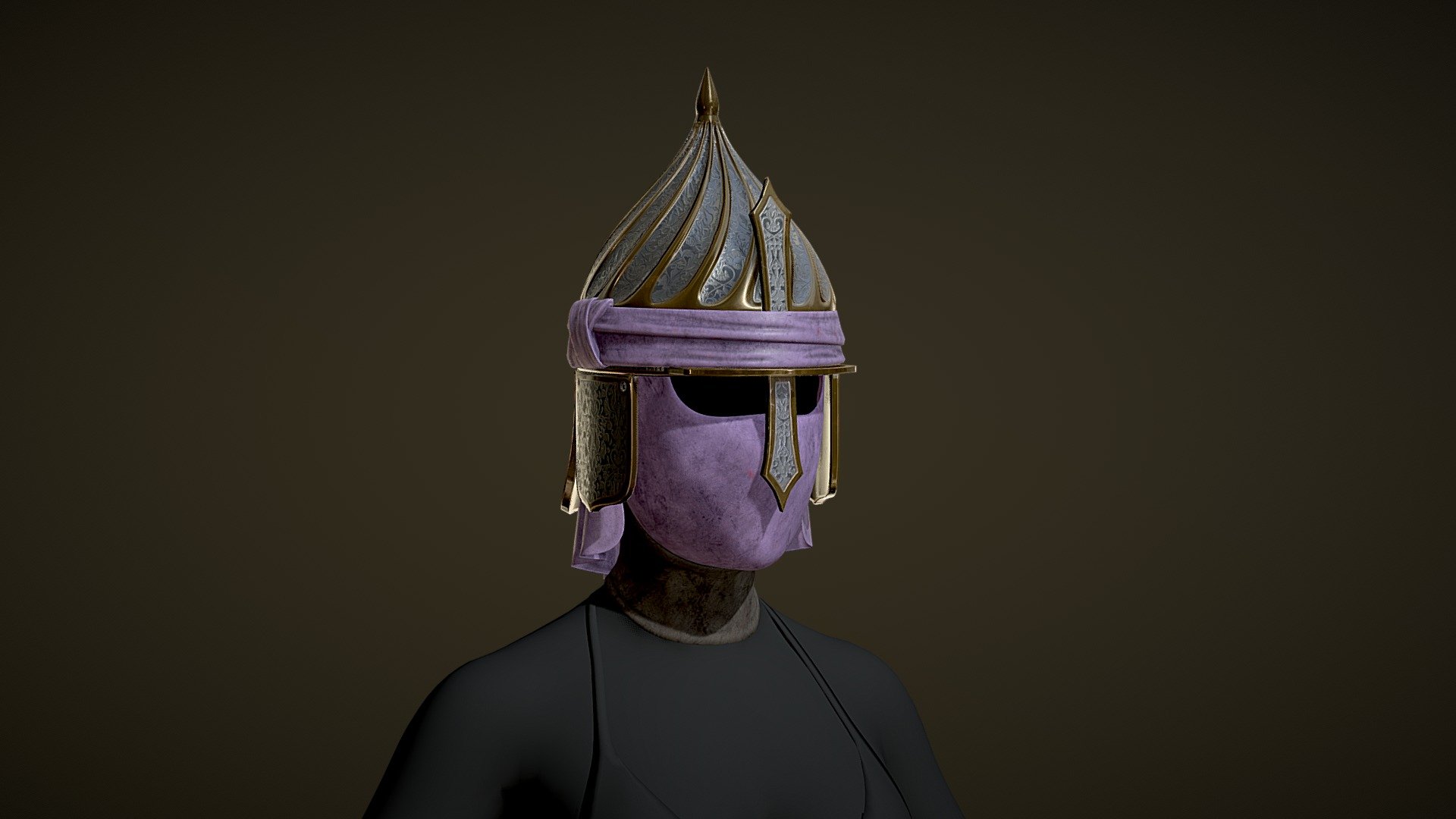 Ottoman Helmet 3d model