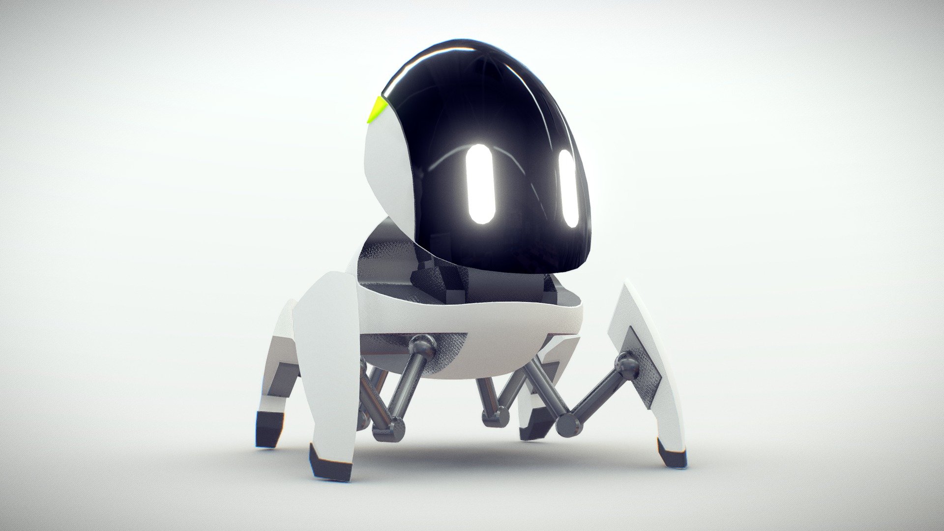 Robot CLN-R (School Project) 3d model