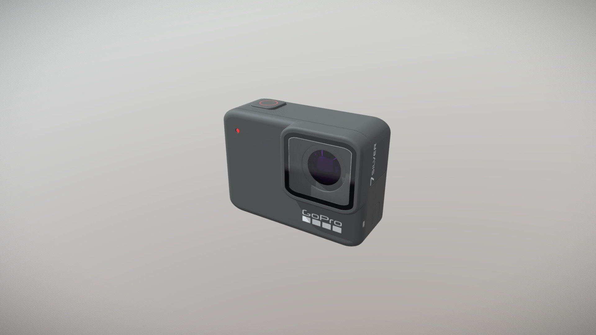 GoPro Hero 7 Silver 3d model