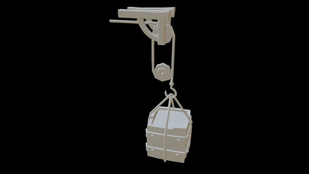 Pulley! 3d model