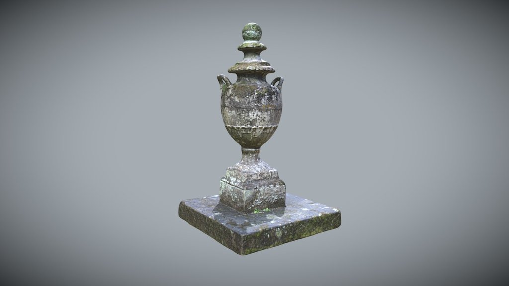 Stone Vase Low Poly 3d model