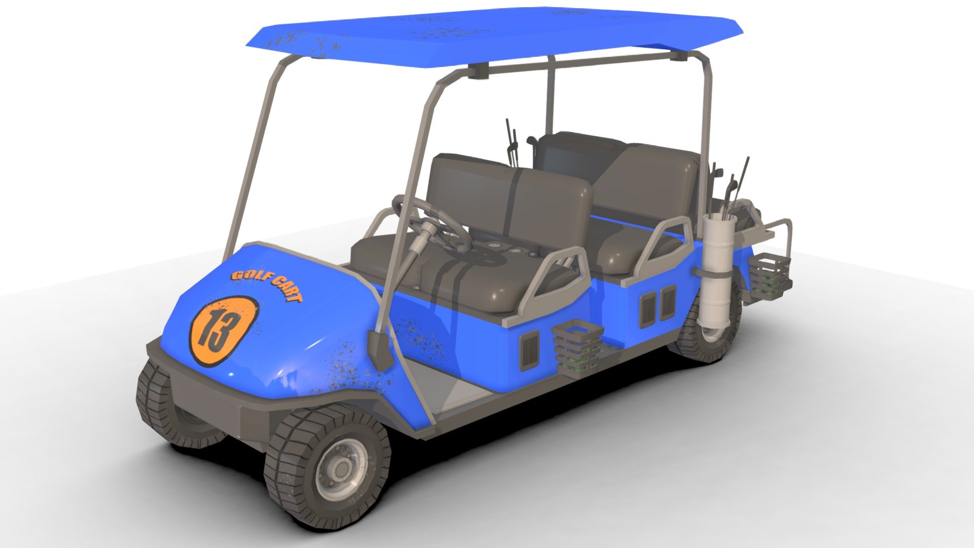 Golf Cart 3d model