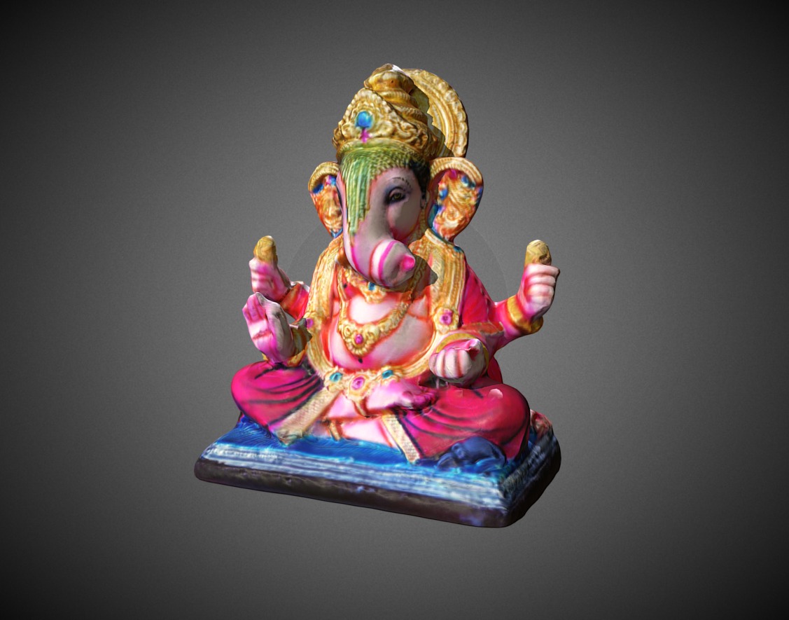 Ganesh Color 3d model