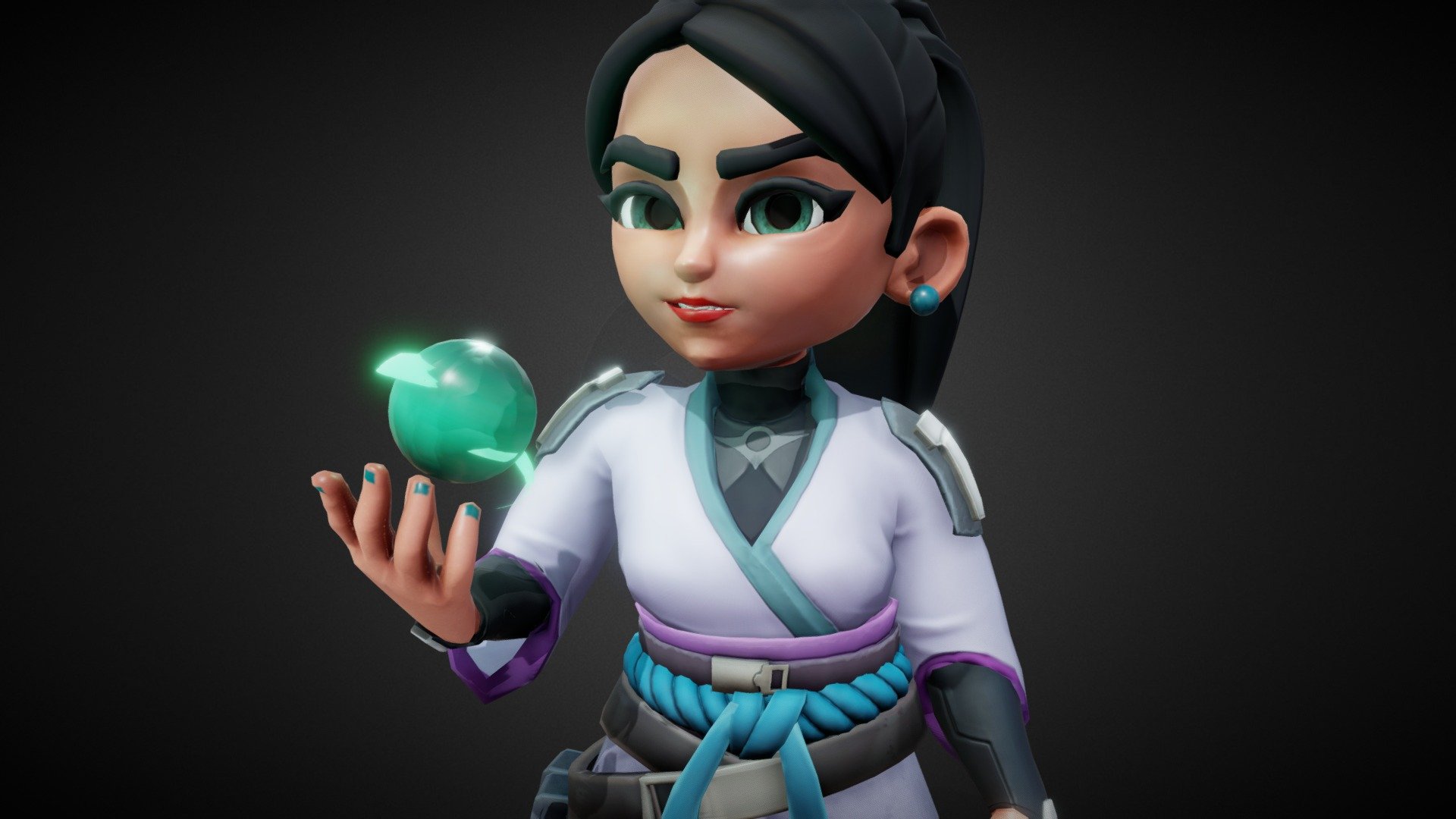 Kid Sage 3d model