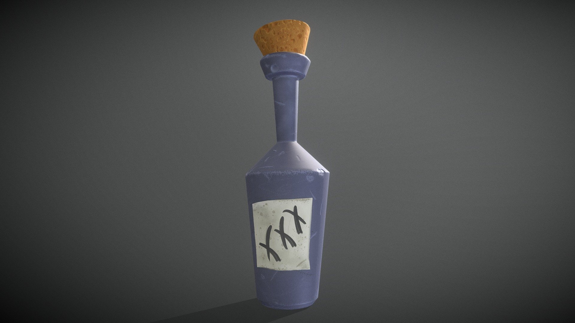 Bottle A Hooch 3d model