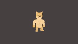 Doge lowpoly