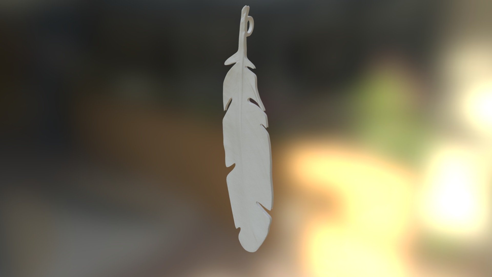 Feather 3d model