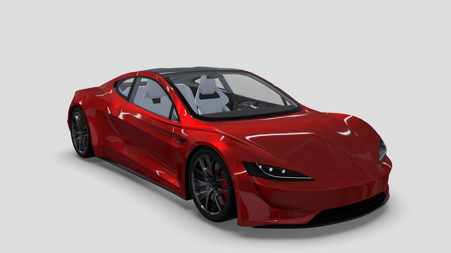 Tesla Roadster 3d model