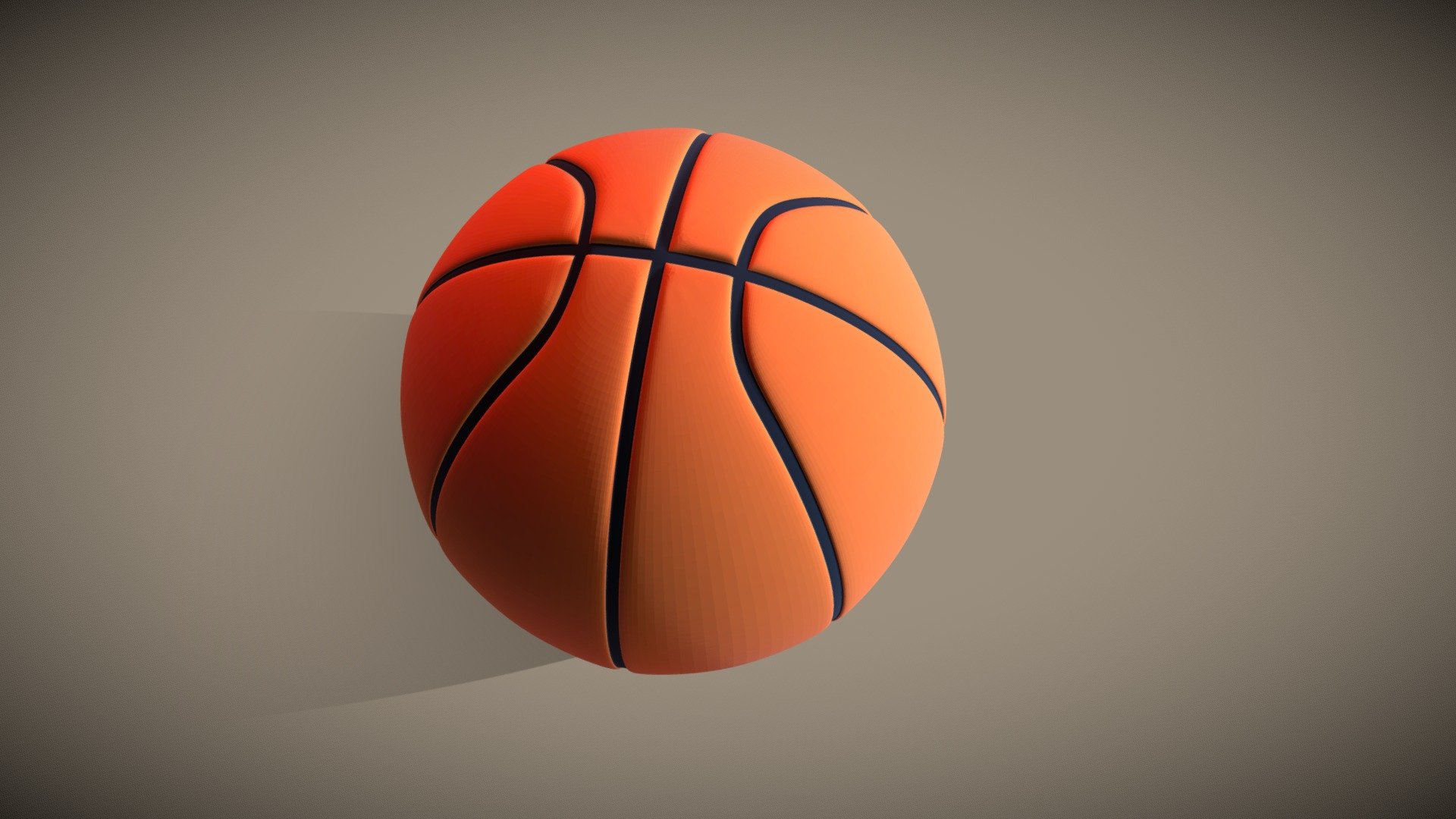 Basketball 3d model