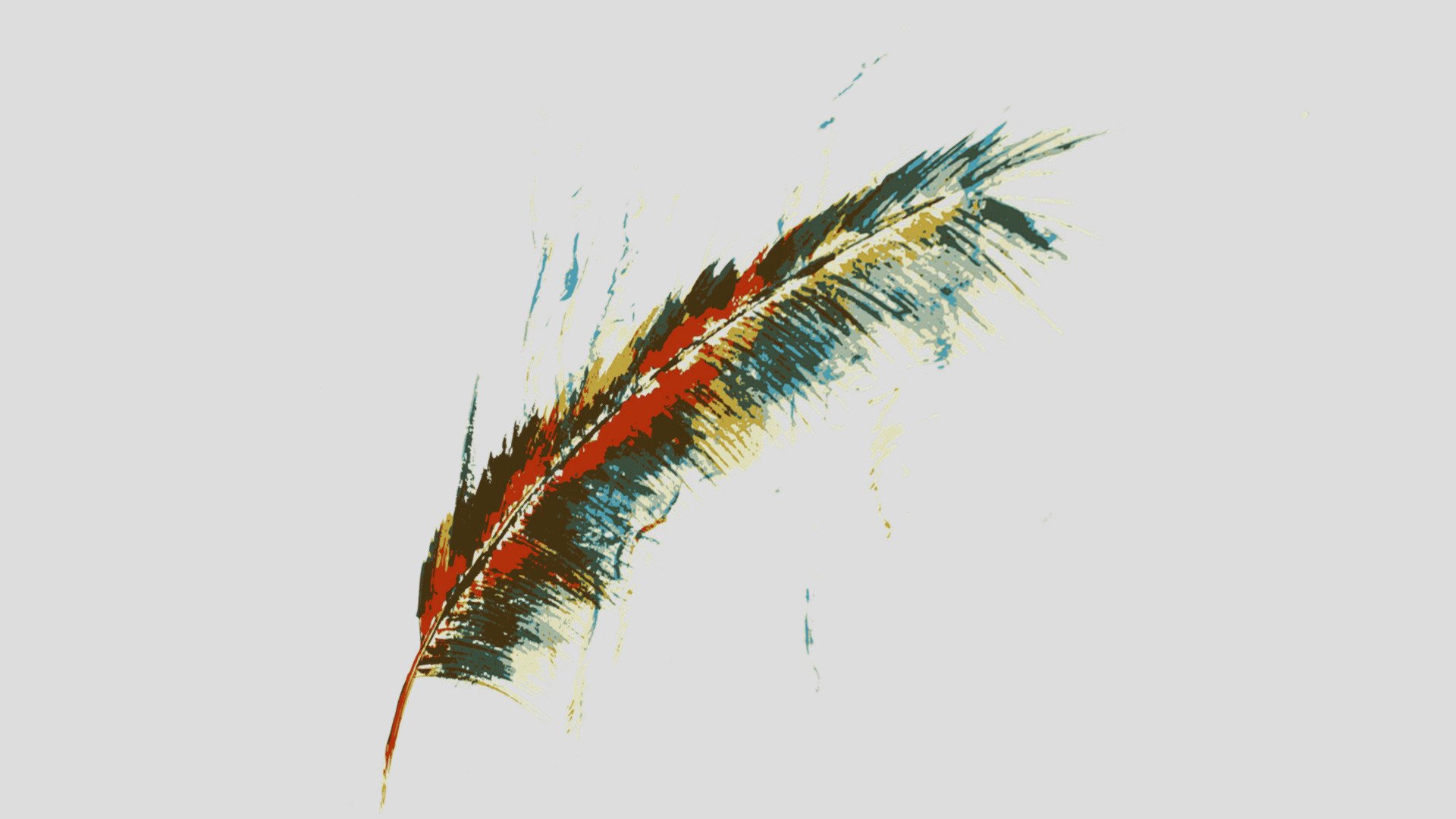 Feather 3d 3d model