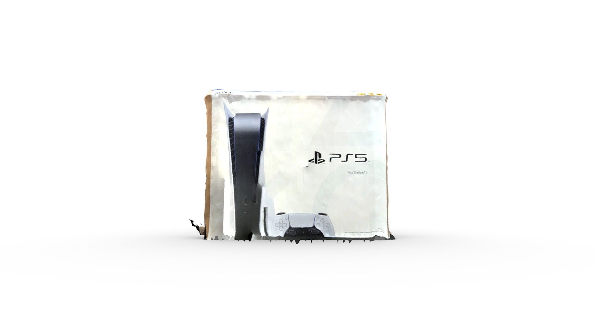 Sony PlayStation 5 (PS5) 3d model