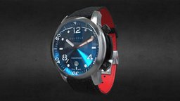 Bausele Blue Oceanmoon Watch