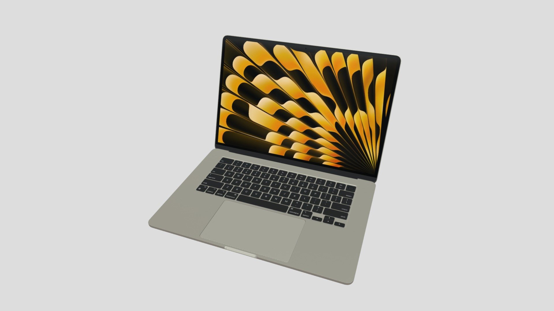 Macbook_air_15 3d model