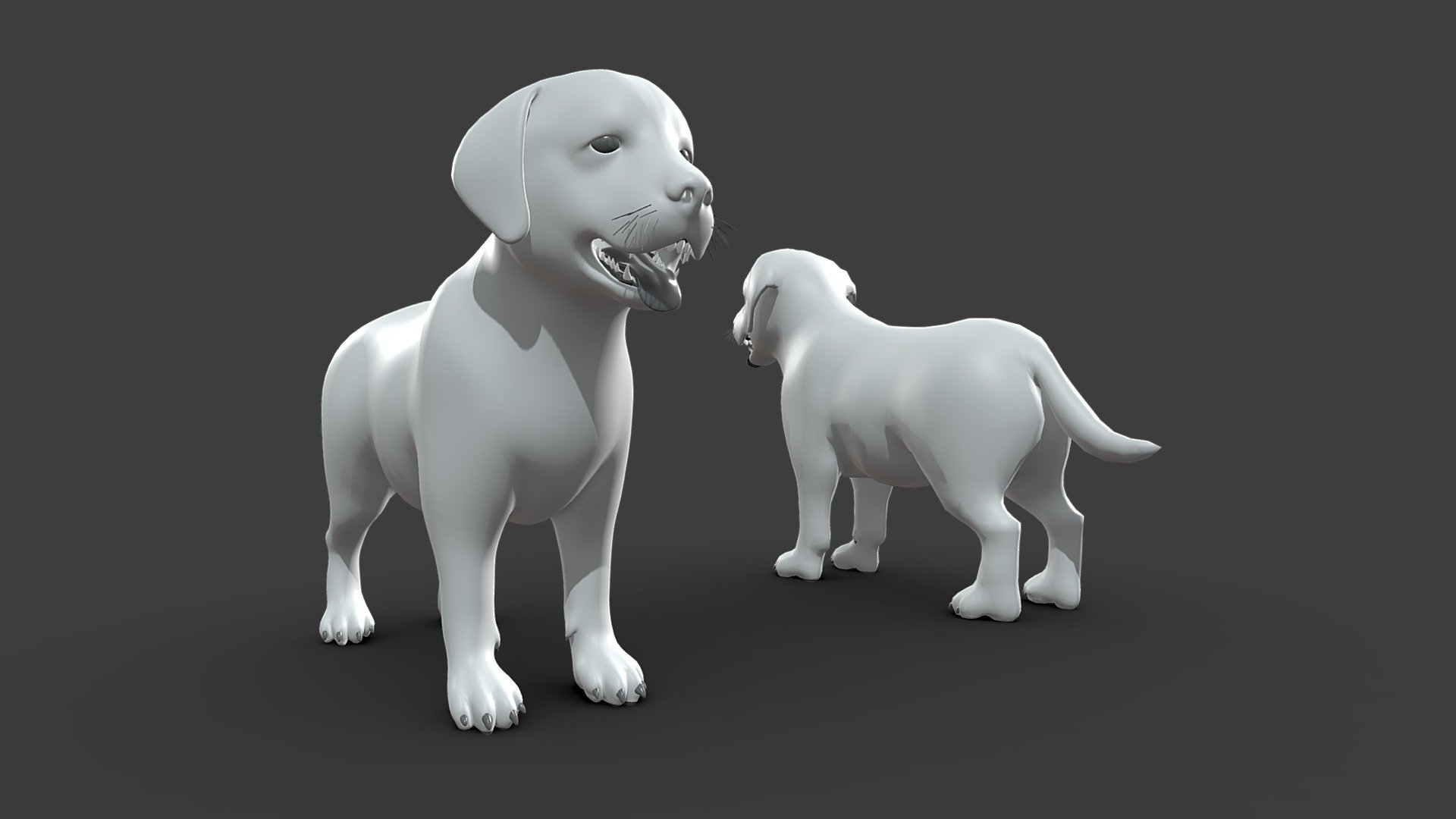 Baby Dog 3d model