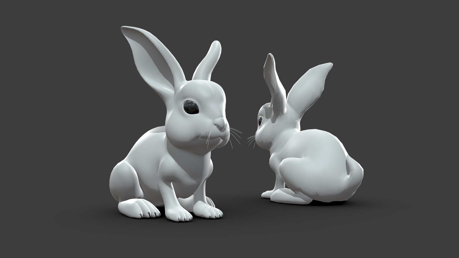 Baby Rabbit 3d model