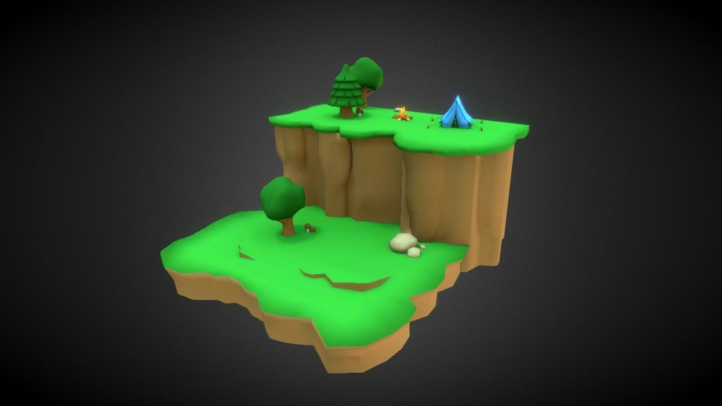 Forest 3d model