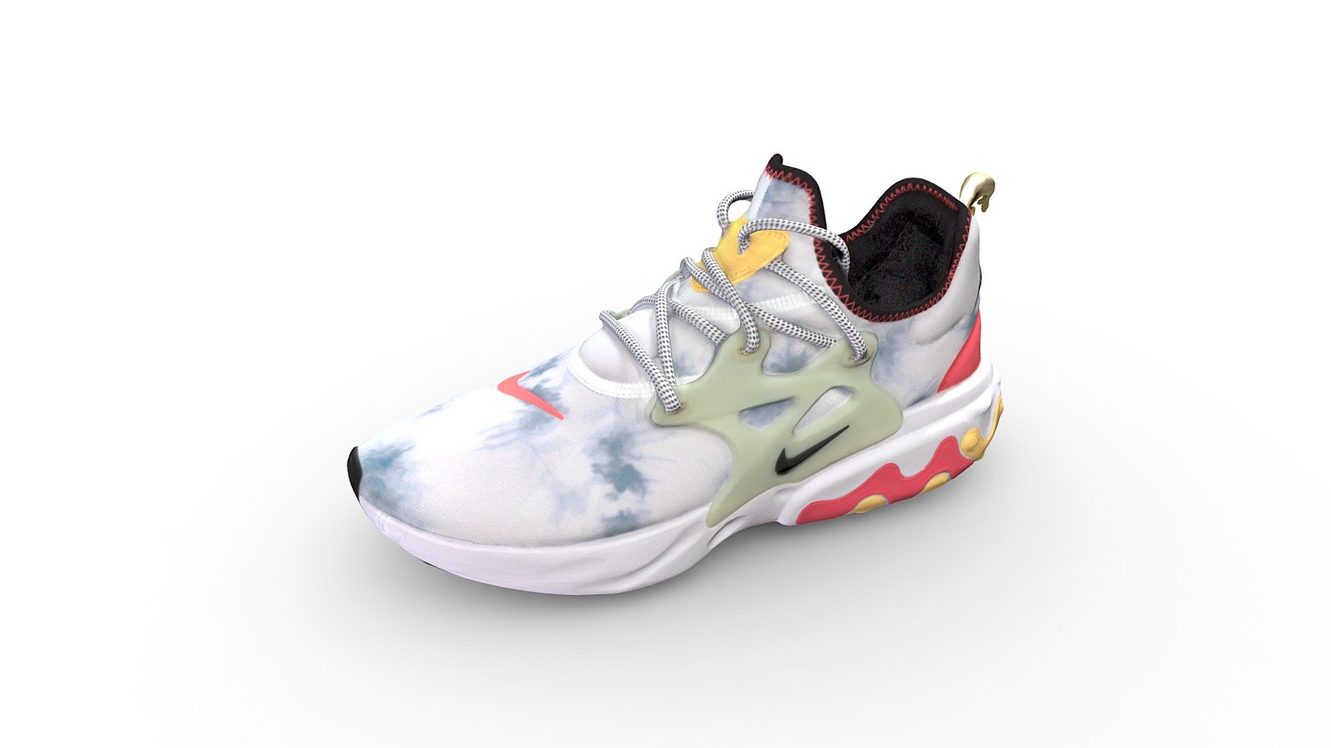 Nike React Presto 3d model