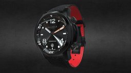 Bausele Black Oceanmoon Watch