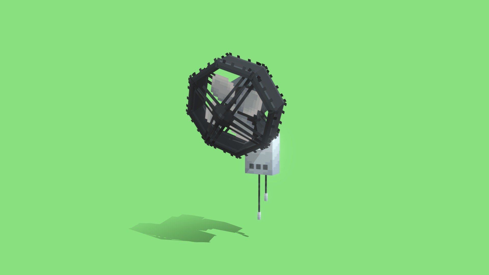 Wall Mounted Fan 3d model