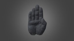 Stone hand