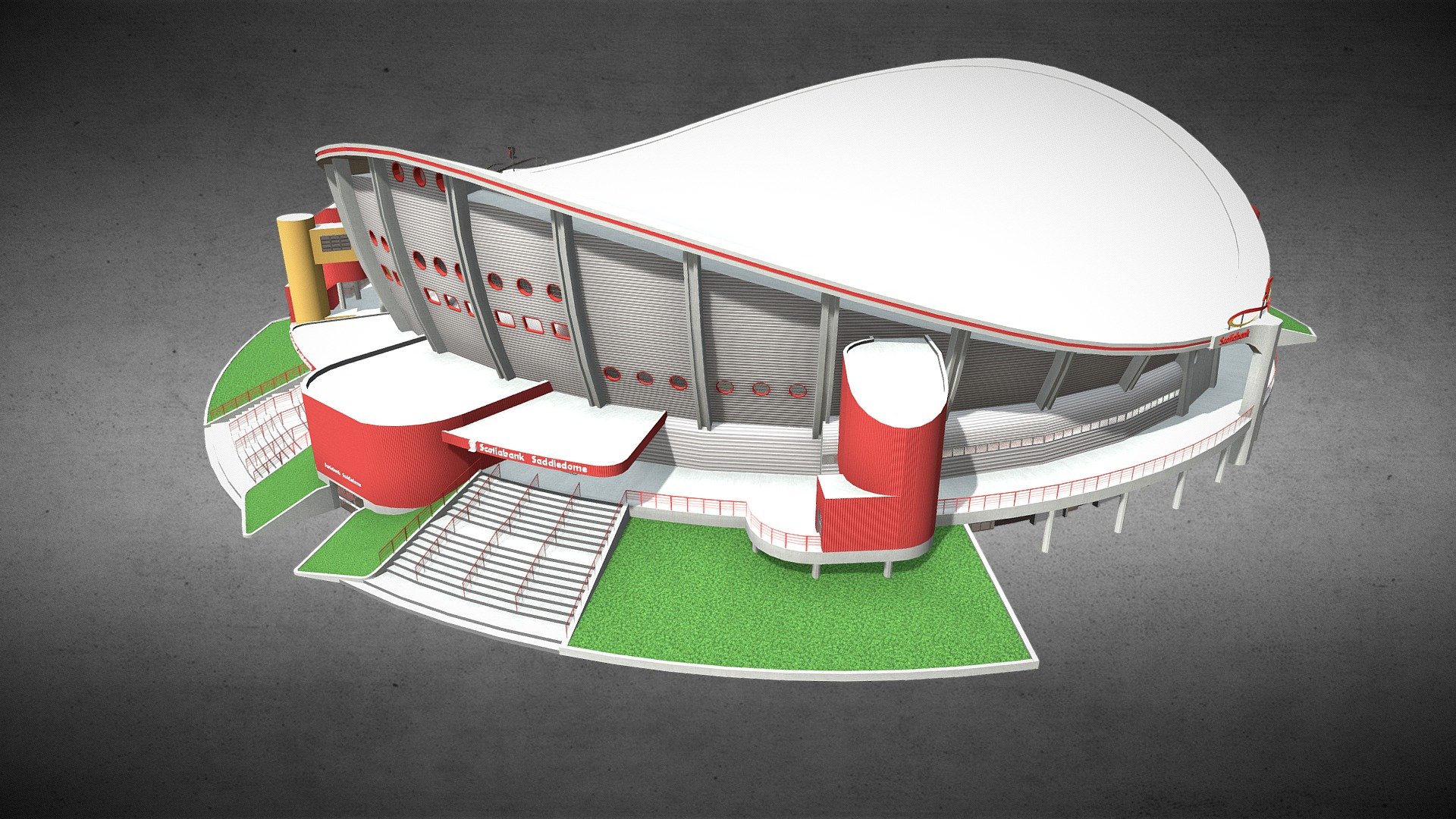 Scotiabank Saddledome 3d model