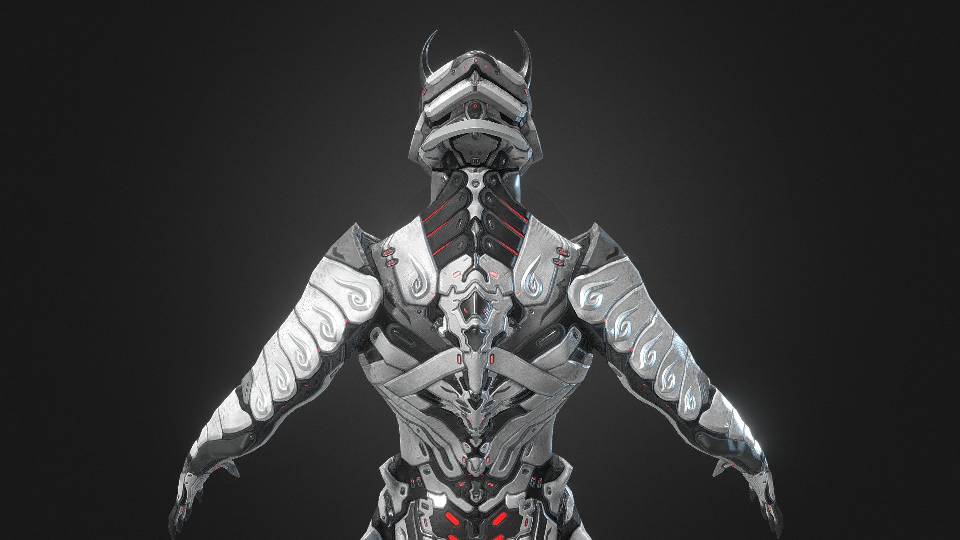 Warframe 3d model