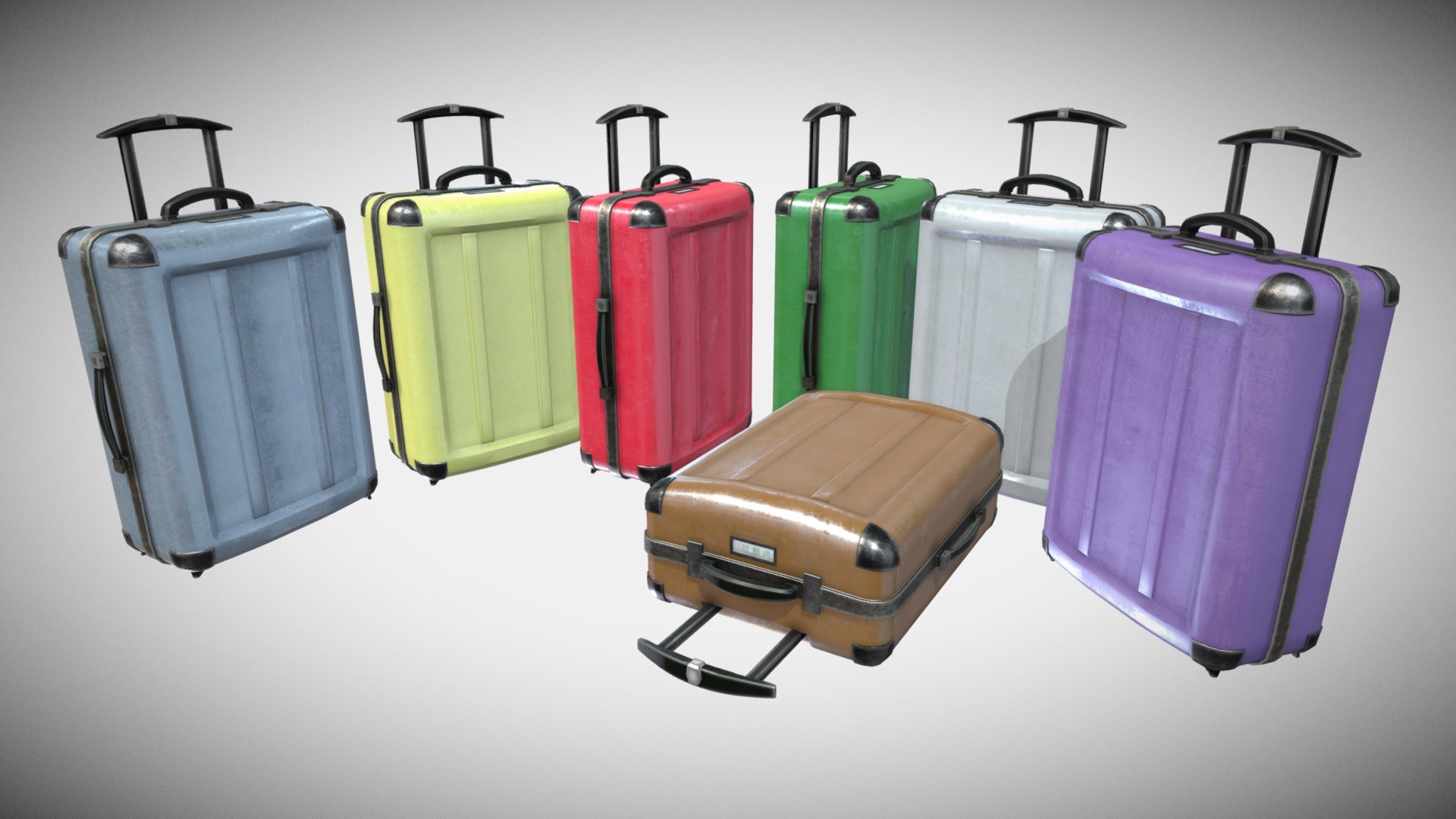 Trolleys 3d model