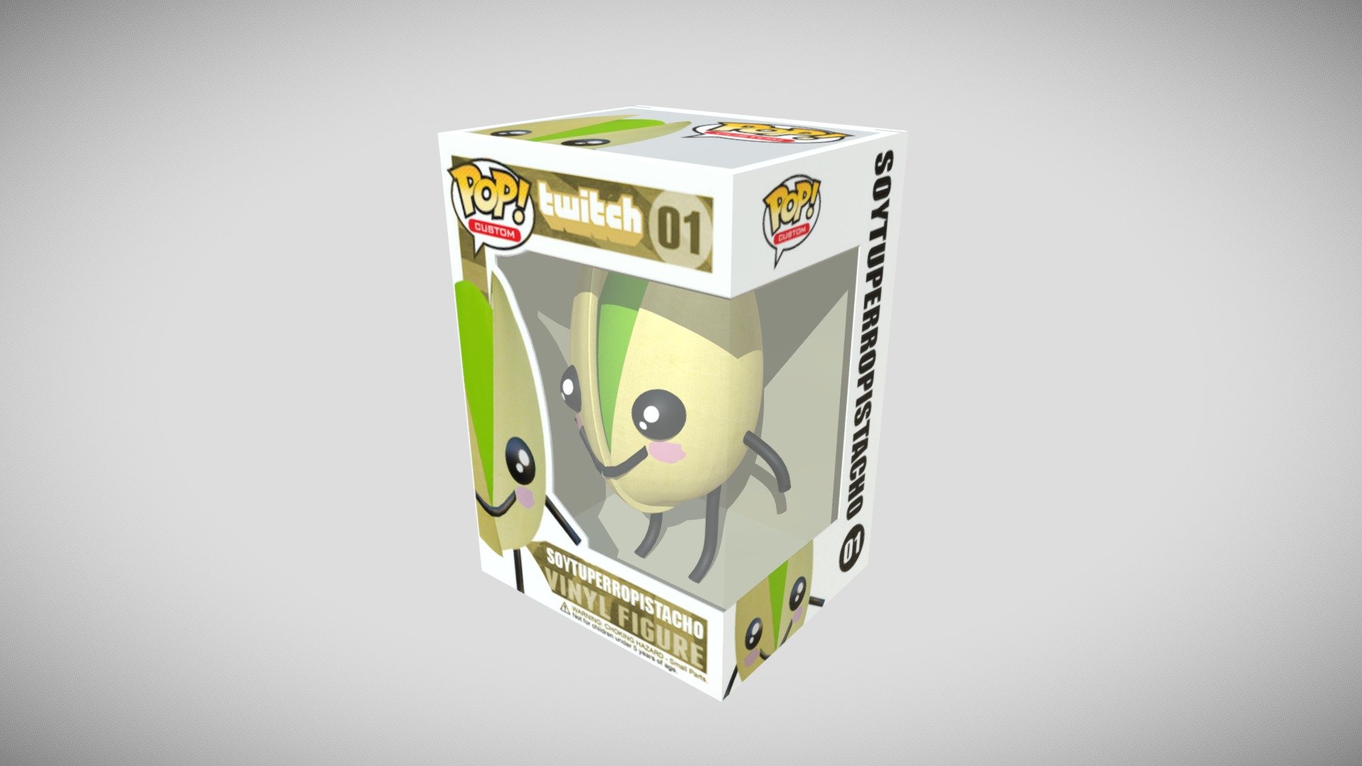 Funko Soytuperropistacho 3d model