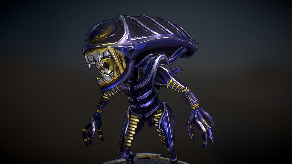 Alien 3d model