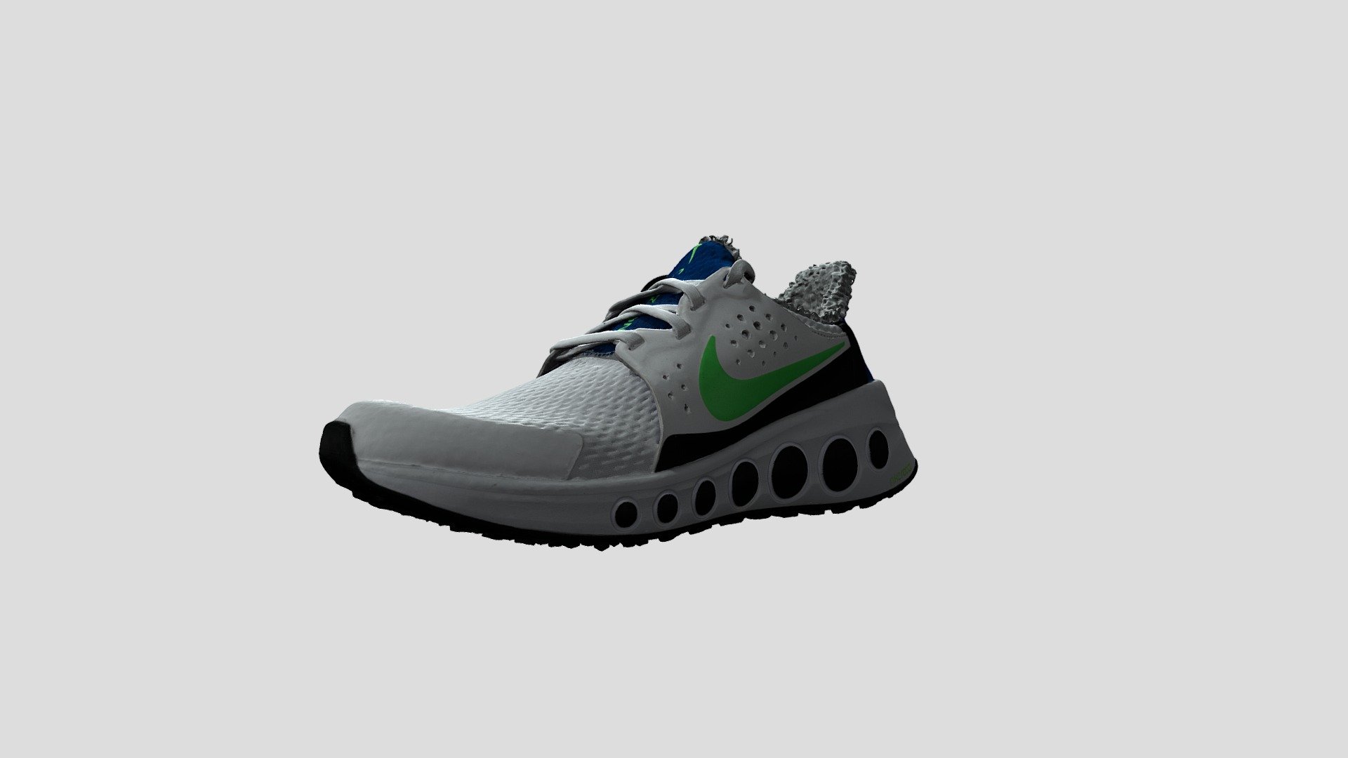 Nike Cruzr One White 3d model