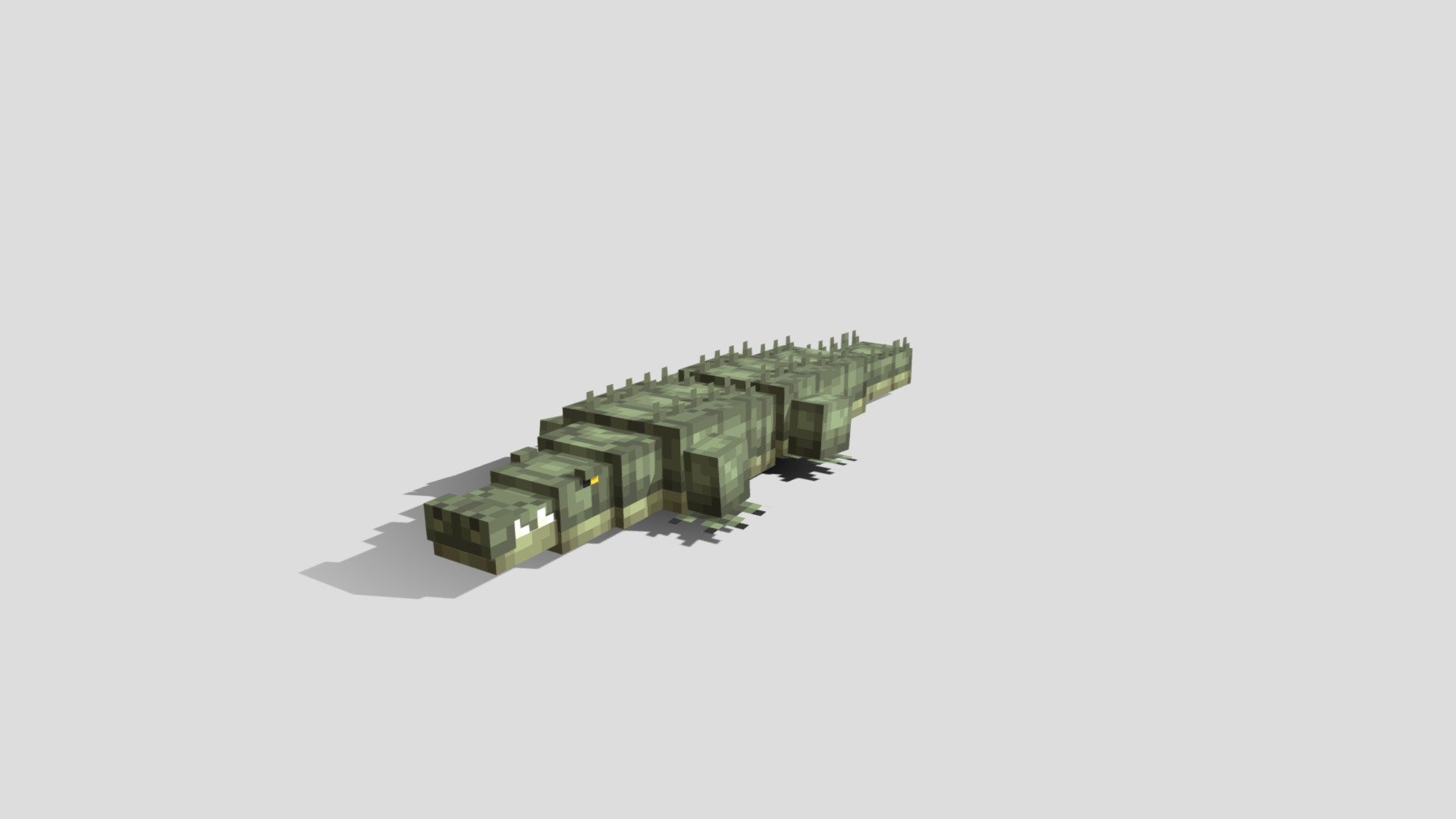 Crocodile 3d model