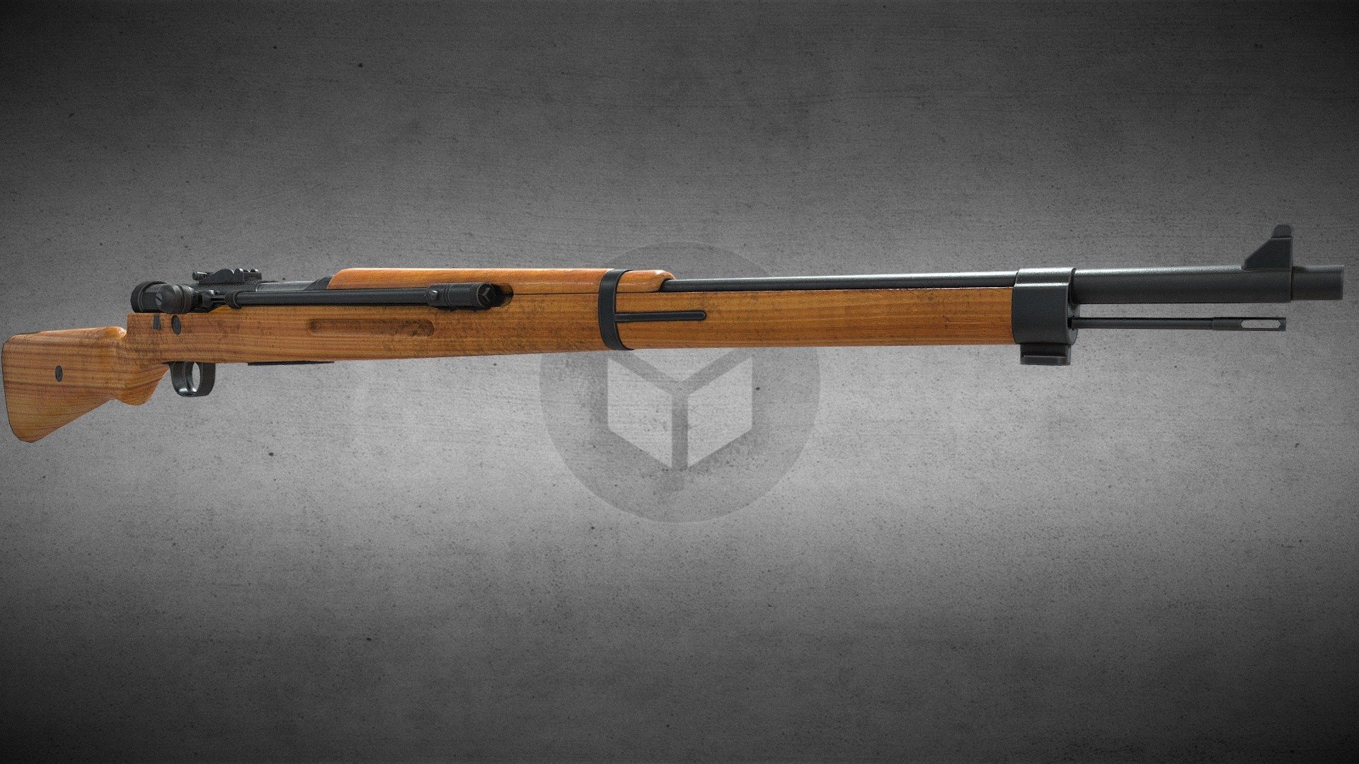 Xiangying Rifle 3d model