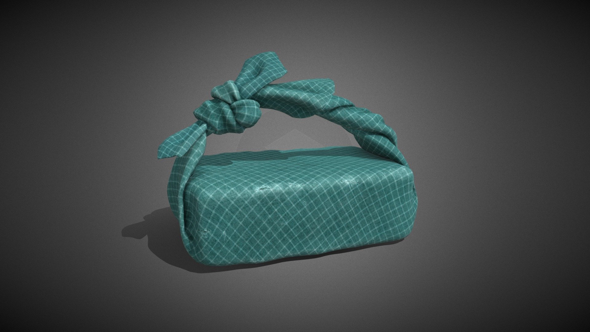 Parcel package 3d model