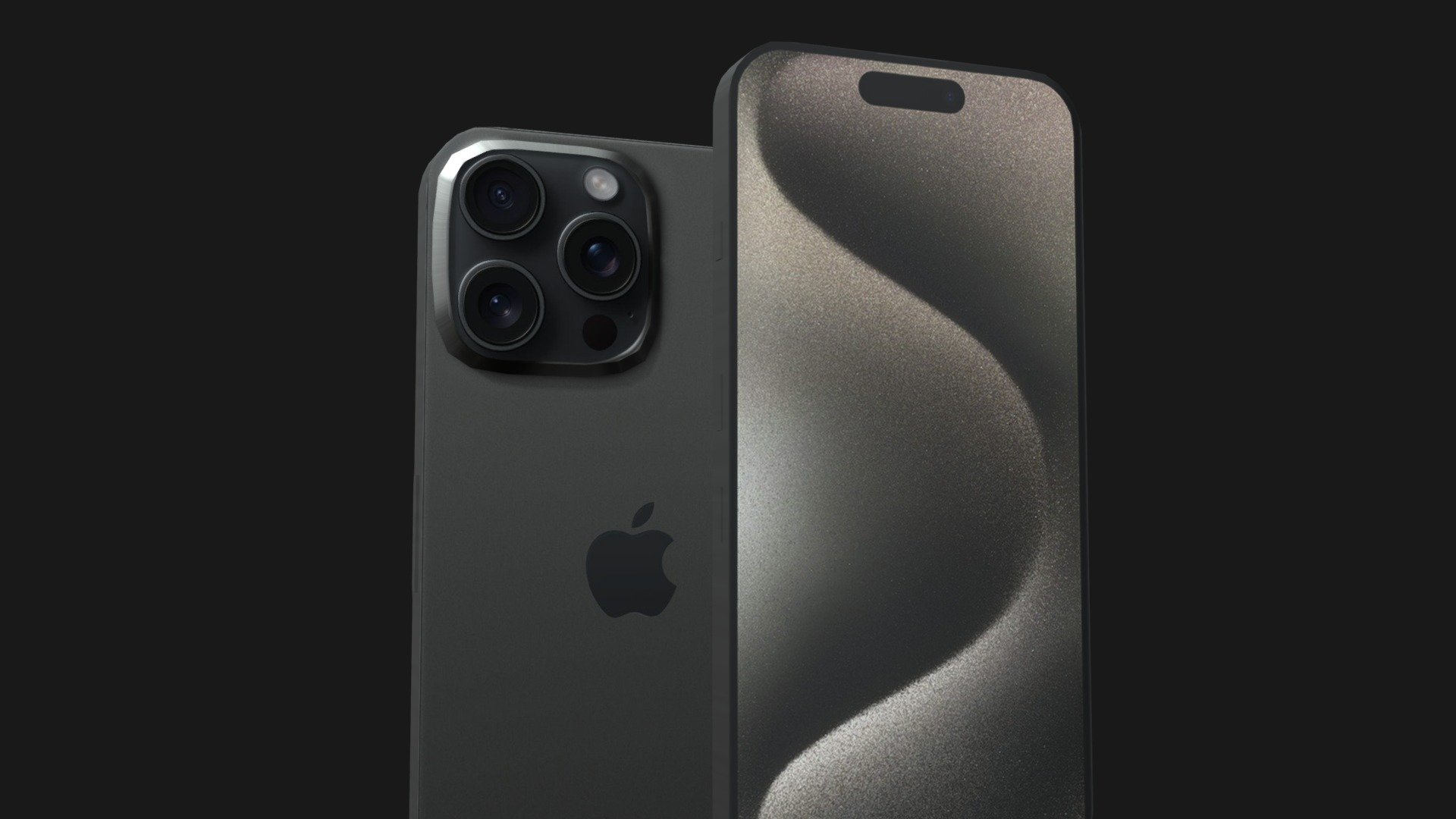 iPhone 15 Pro Max 3d model