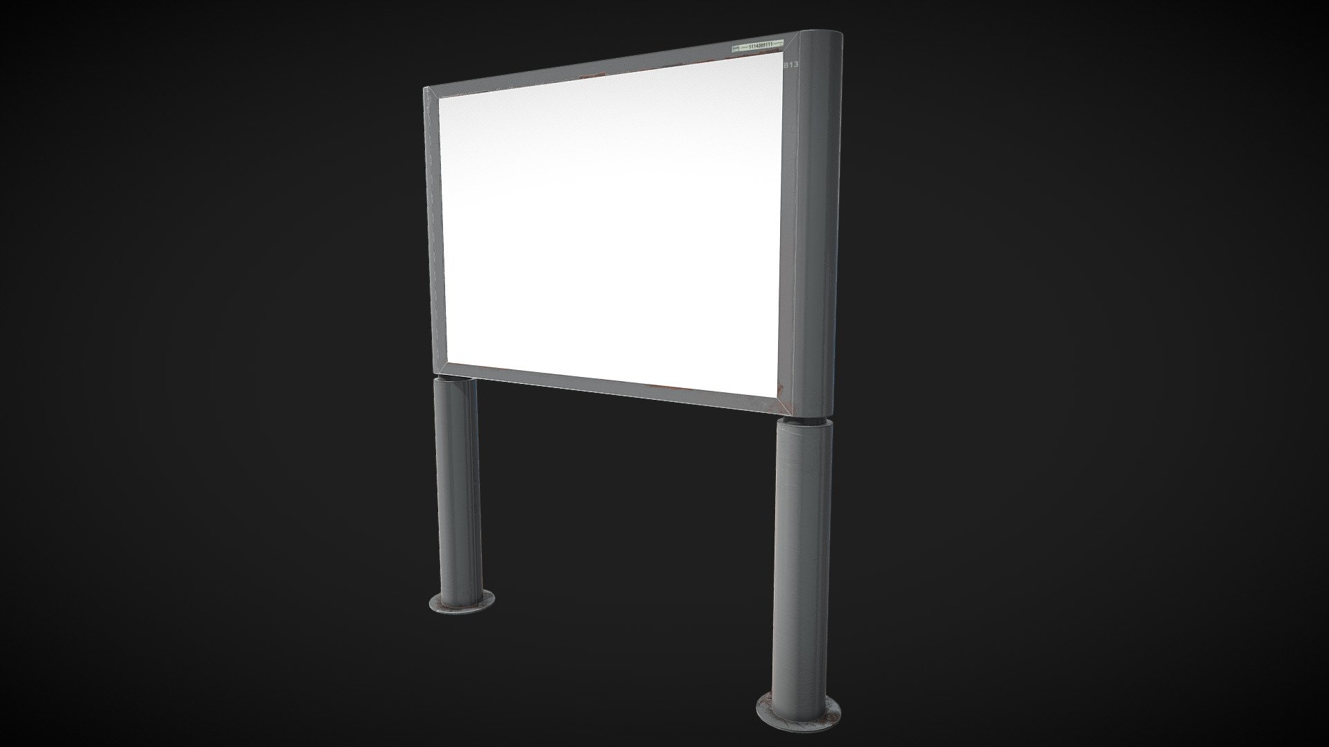 Sign 3d model