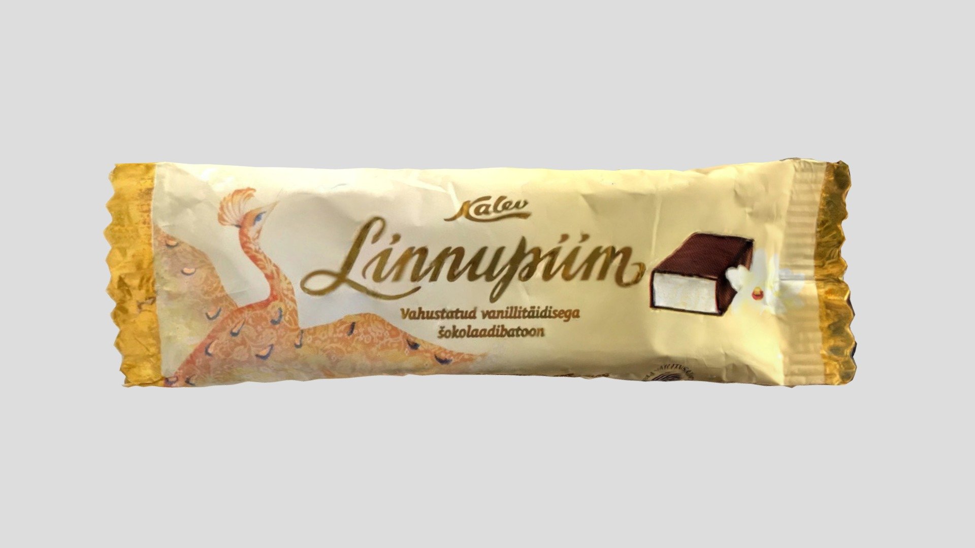 Empty package of Linnupiim 3d model