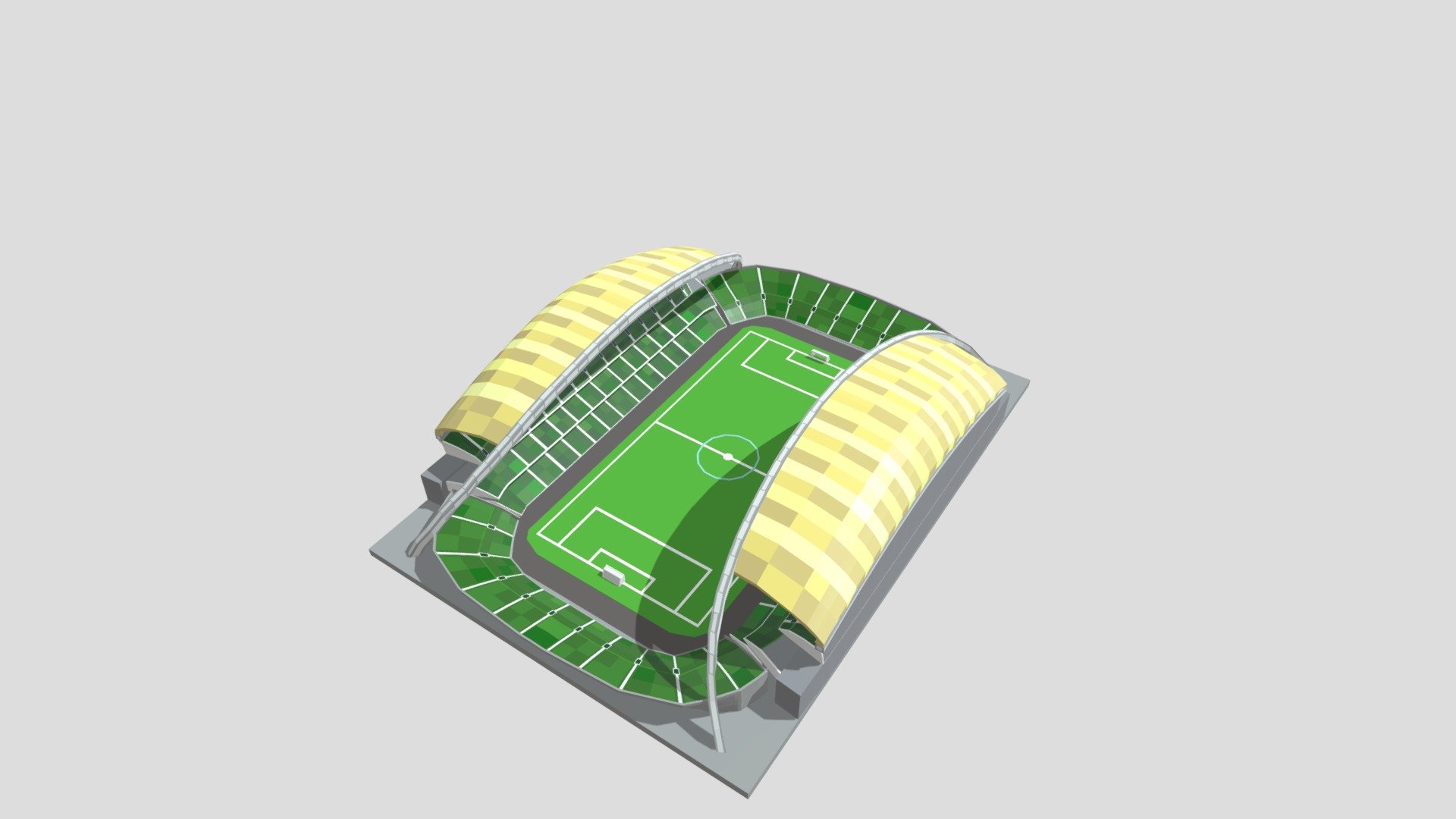 Hong Kong Stadium 3d model