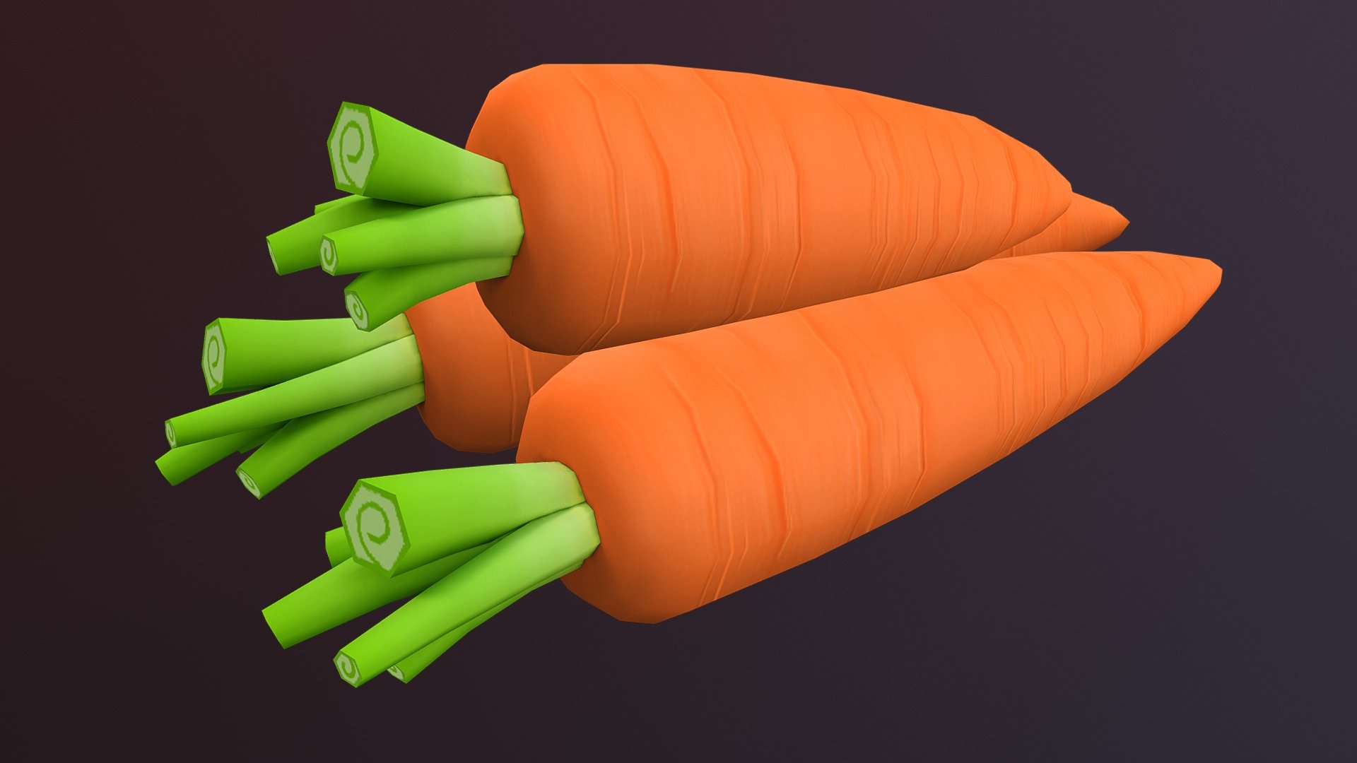 Carrot 3d model