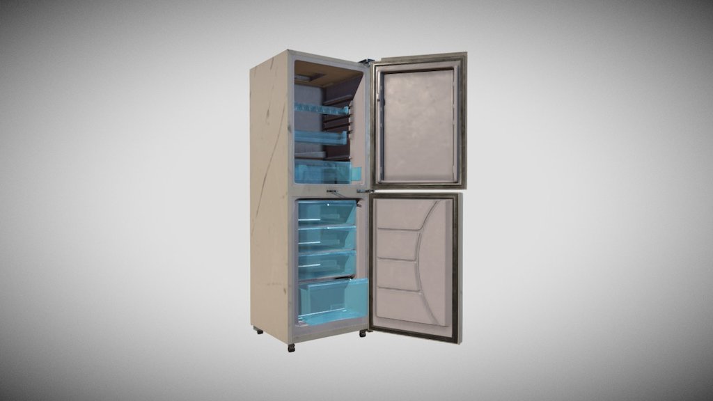 Refrigerator 3d model