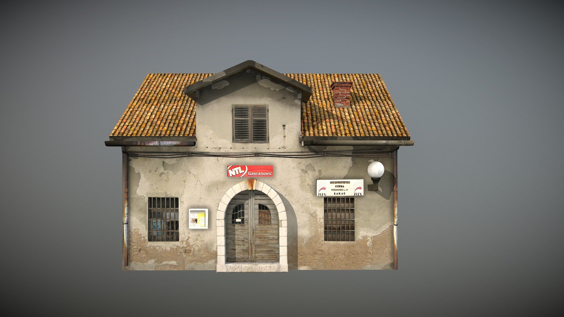 Old House 6 3d model