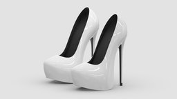 High Heels 04 (White)