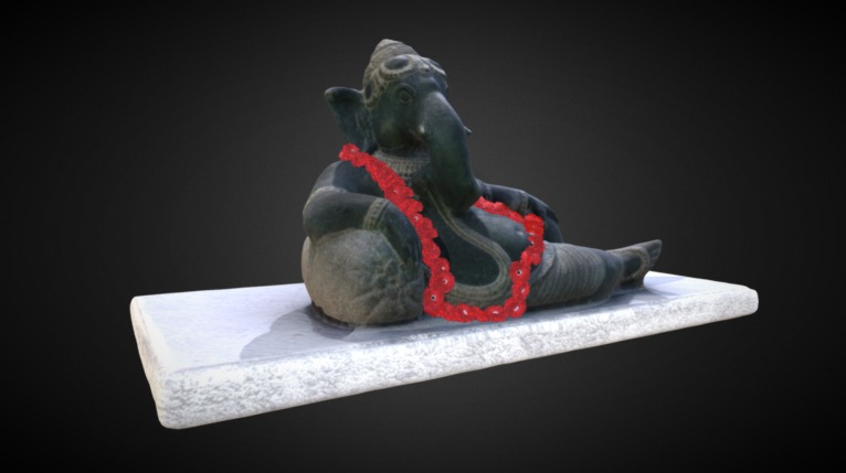 Ganesh Shanti 3d model