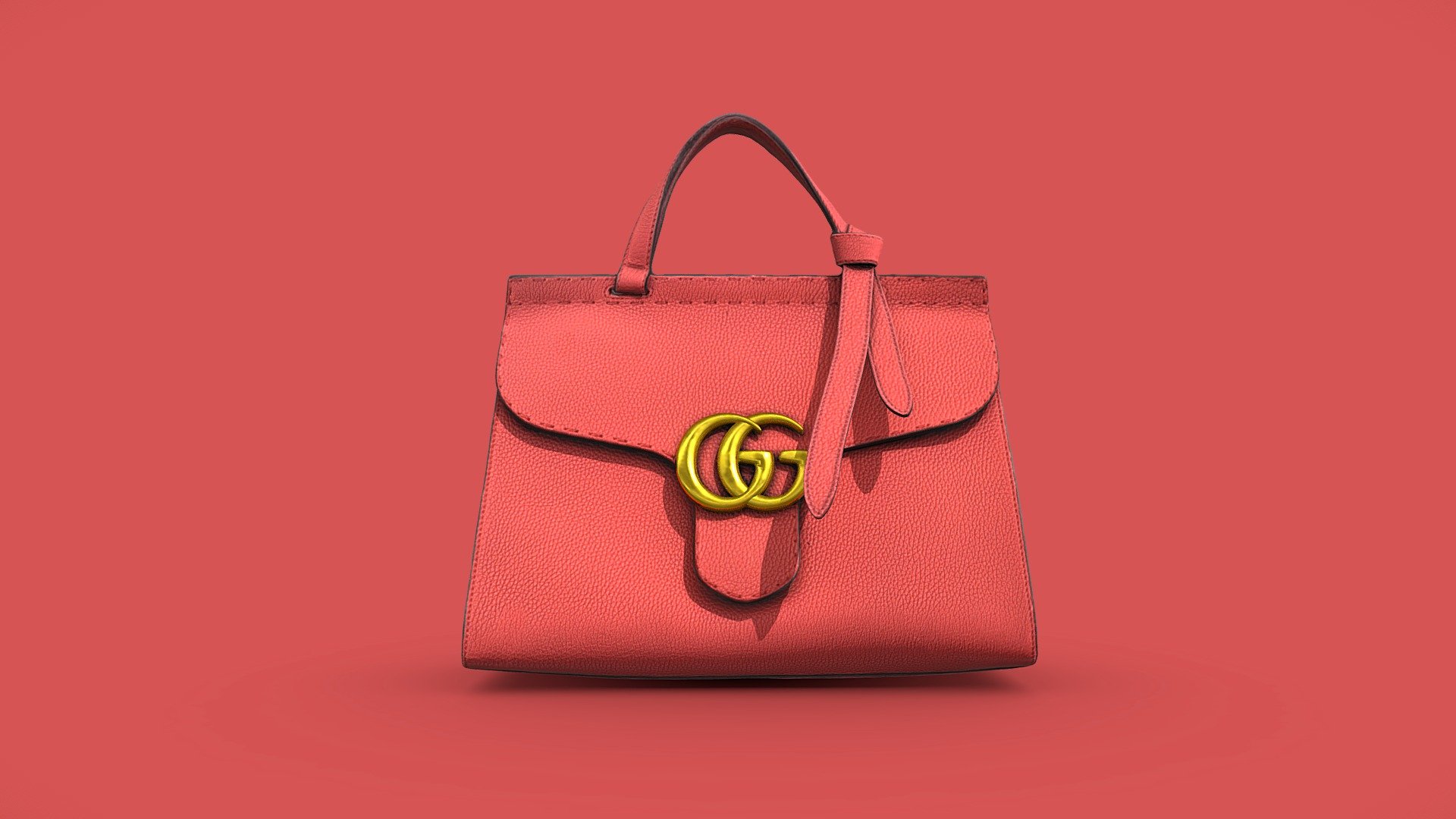 Gucci Bag Scan 3d model