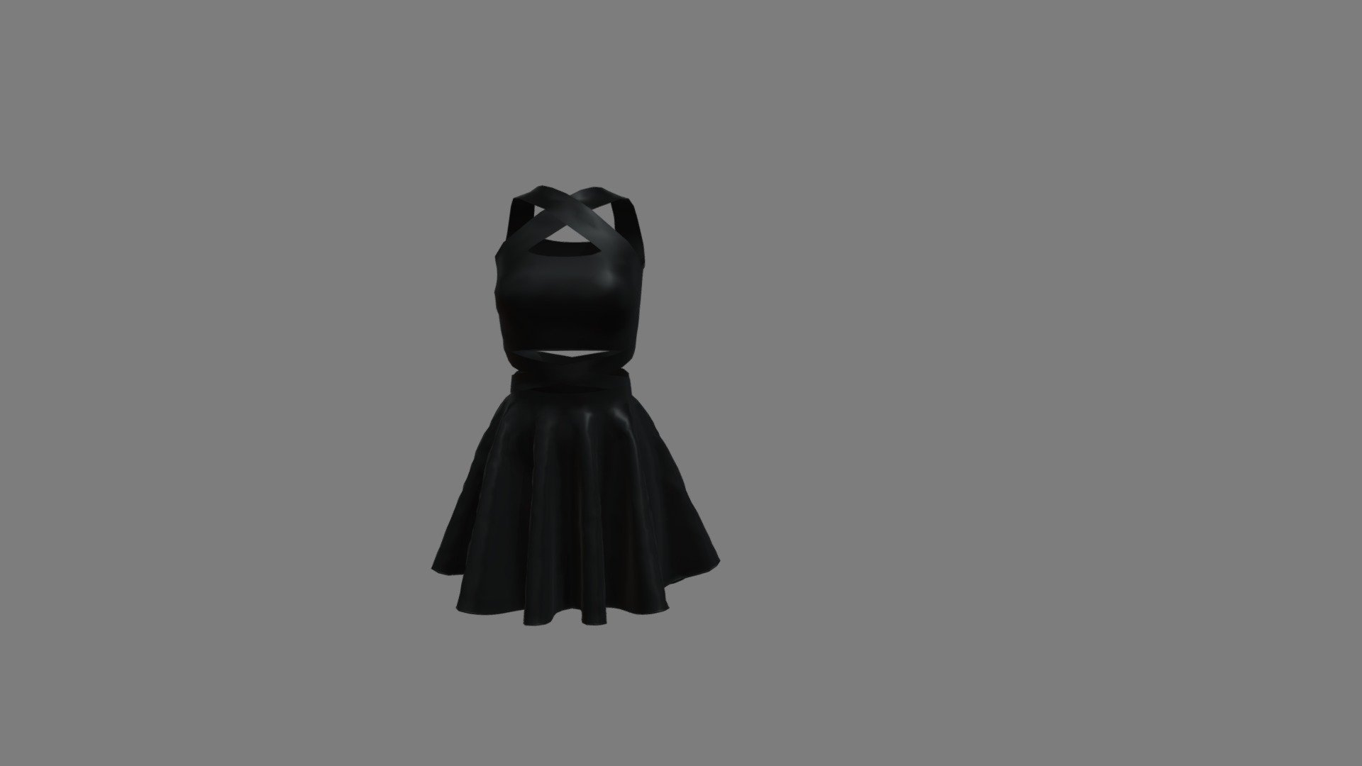 party dress 3d model