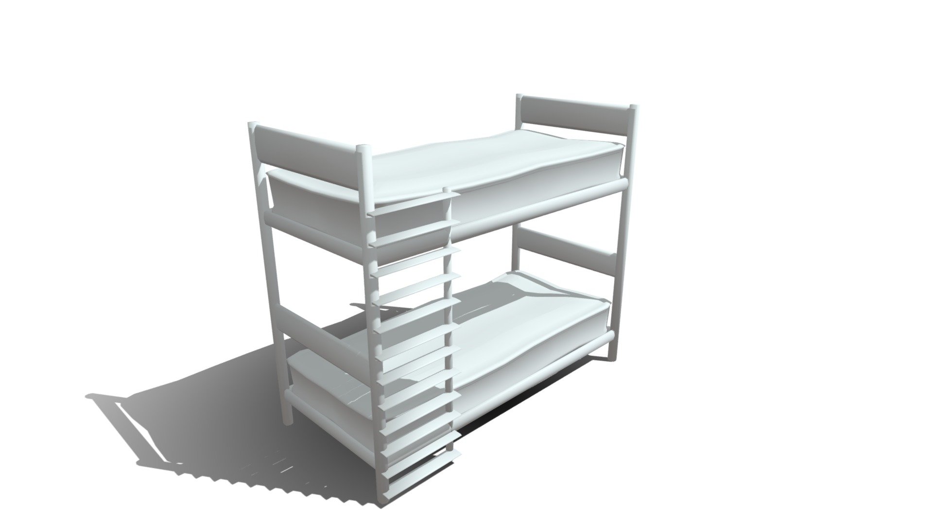 Bunk Bed 3d model