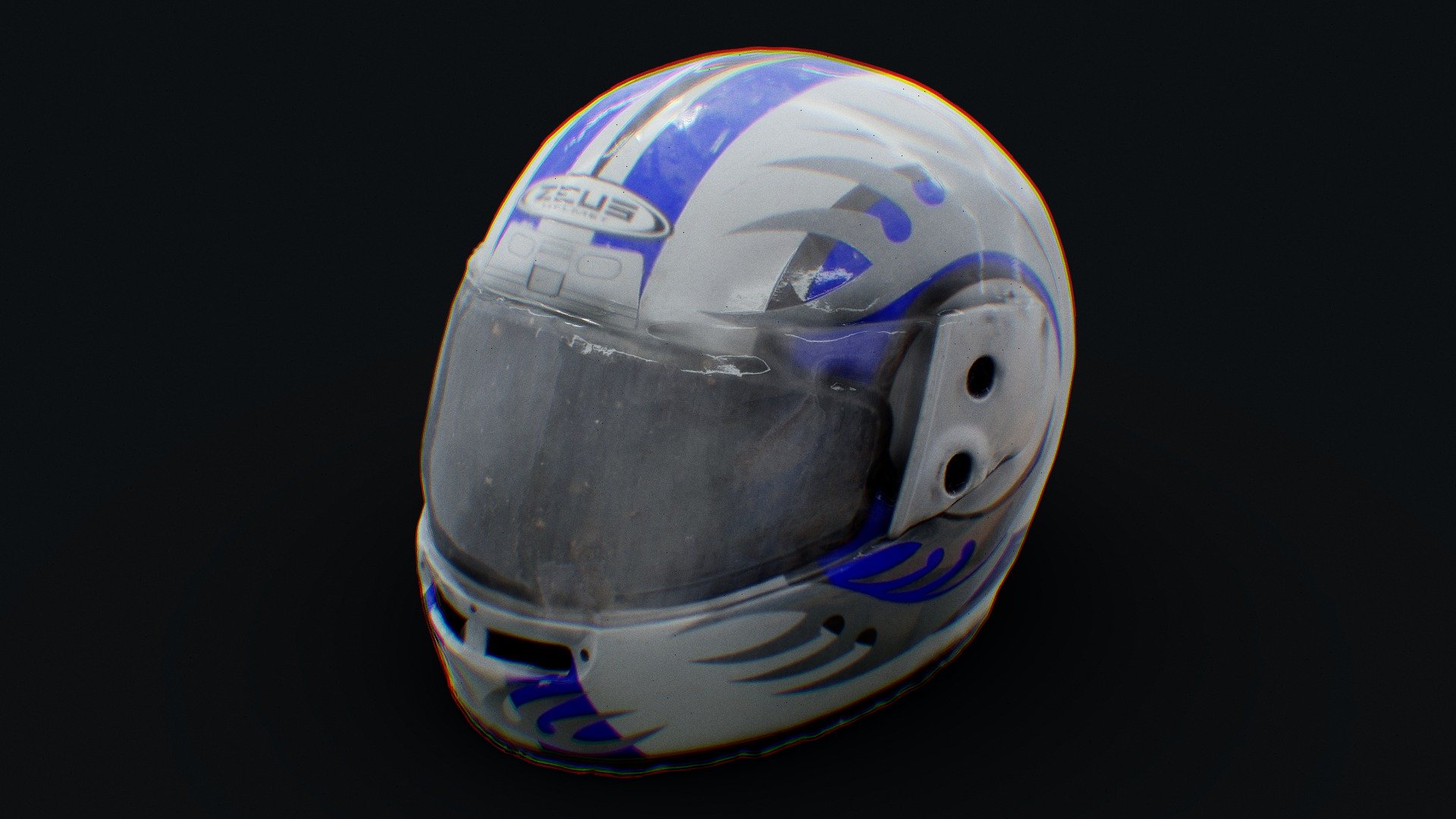 Motorbike Helmet 3d model